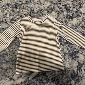 Viv & Joe Brown & Cream Striped Long Sleeve Shirt